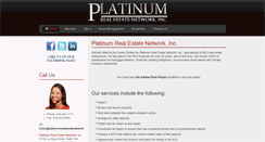 Desktop Screenshot of platinumrealestateservices.com